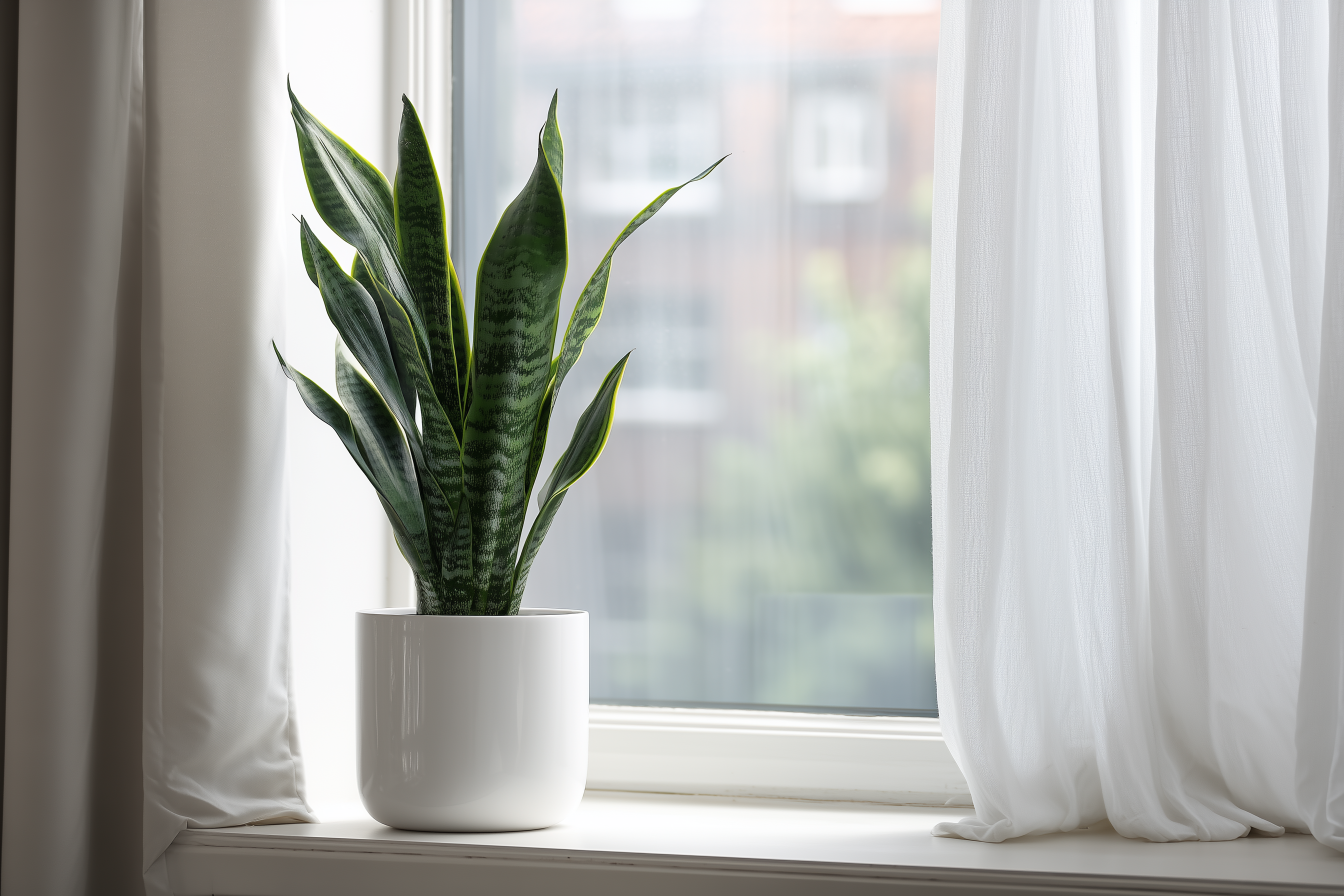 The Sentinel — Snake Plant
